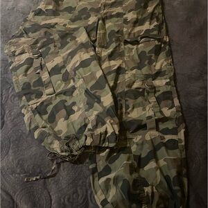 Camouflage Pants.